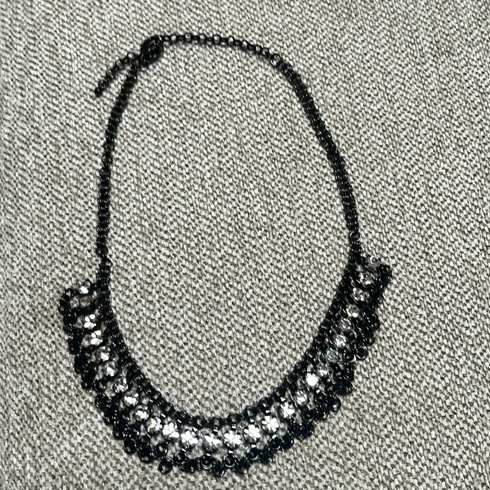 Touchstone Crystal black necklace (including bonus bracelet)